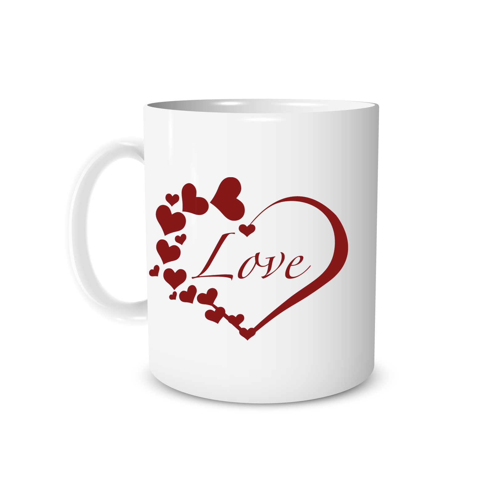 Tasse - Herz und Liebe - LOVE - 330ml