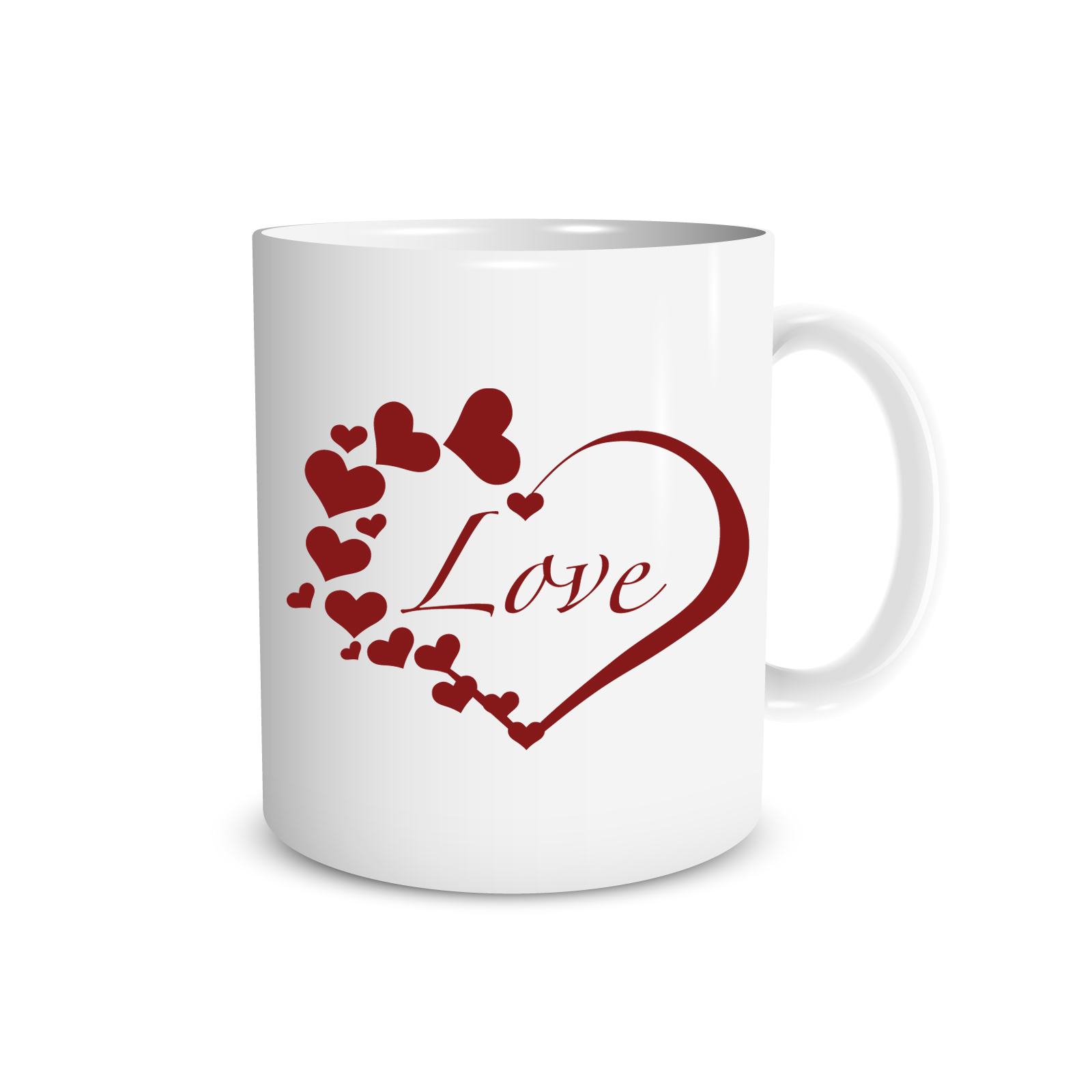 Tasse - Herz und Liebe - LOVE - 330ml